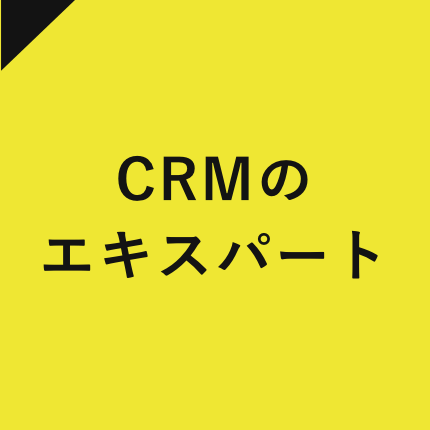 CRMのエキスパート